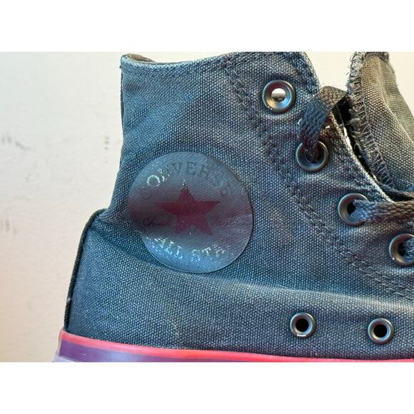 Converse x OPI Chuck Taylor All Star High Top Women's Size 7.5 566556C - Picture 3 of 10